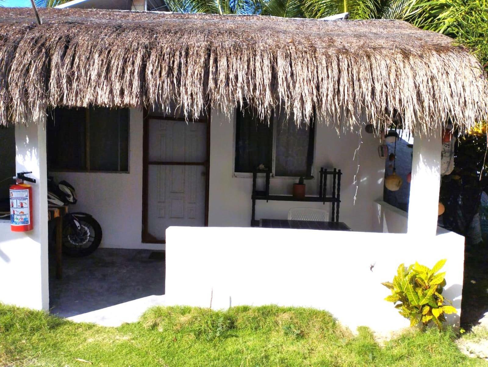Lunazul Eco-Cabana Frente Al Mar Mahahual Zewnętrze zdjęcie