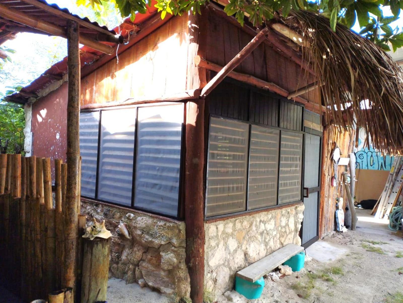 Lunazul Eco-Cabana Frente Al Mar Mahahual Zewnętrze zdjęcie
