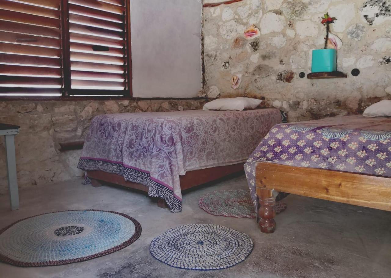 Lunazul Eco-Cabana Frente Al Mar Mahahual Zewnętrze zdjęcie